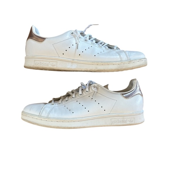 Adidas White Leather Sneakers - Picture 4 of 7